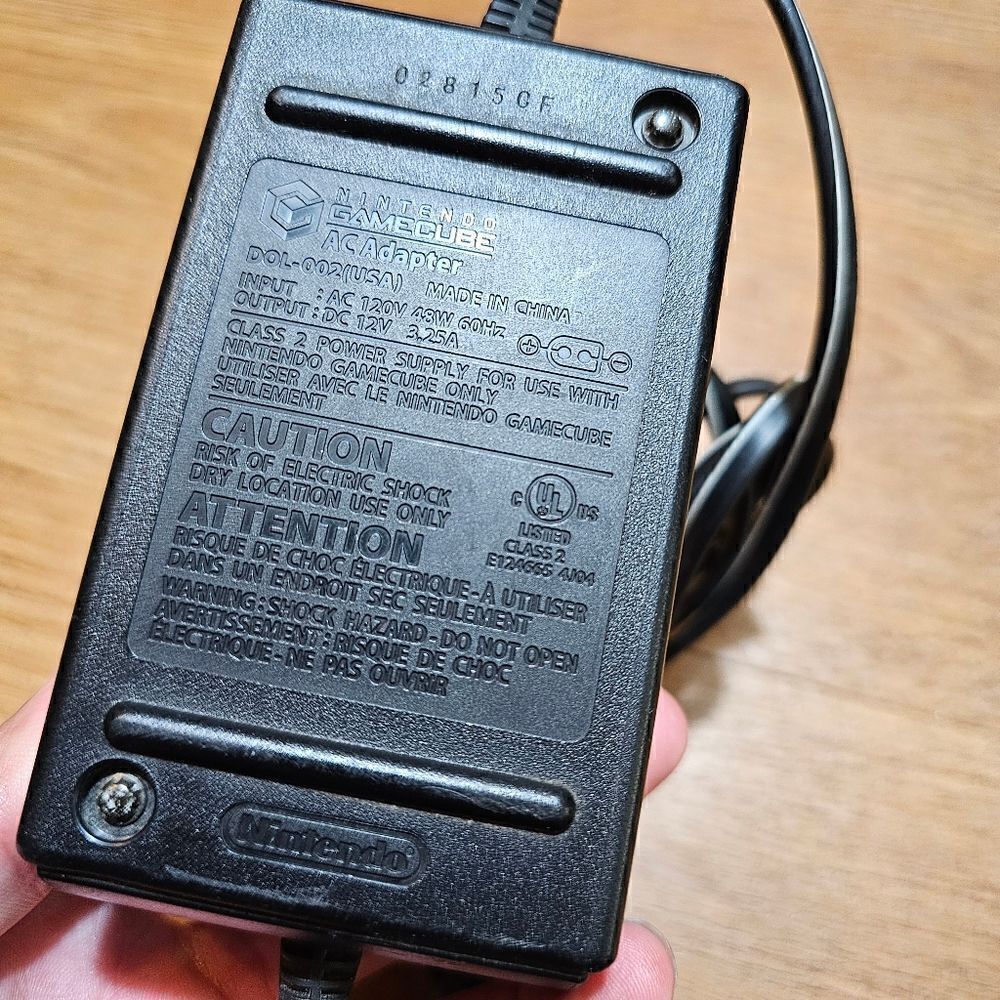 Nintendo Gamecube AC Adapter Power Supply Genuine Brand Made In Japan Excellent - Picture 9 of 11